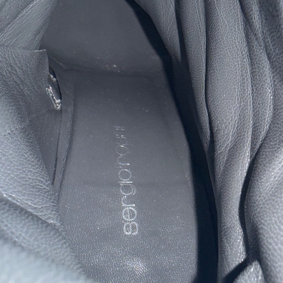 Sergio Rossi Bootie Gray and Black 9 - Picture 9 of 12